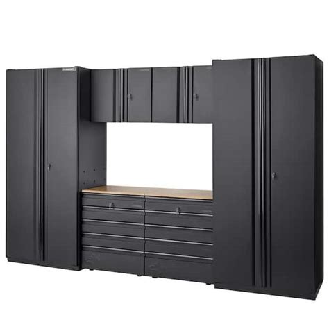 husky steel garage cabinet set|husky heavy duty garage cabinets.